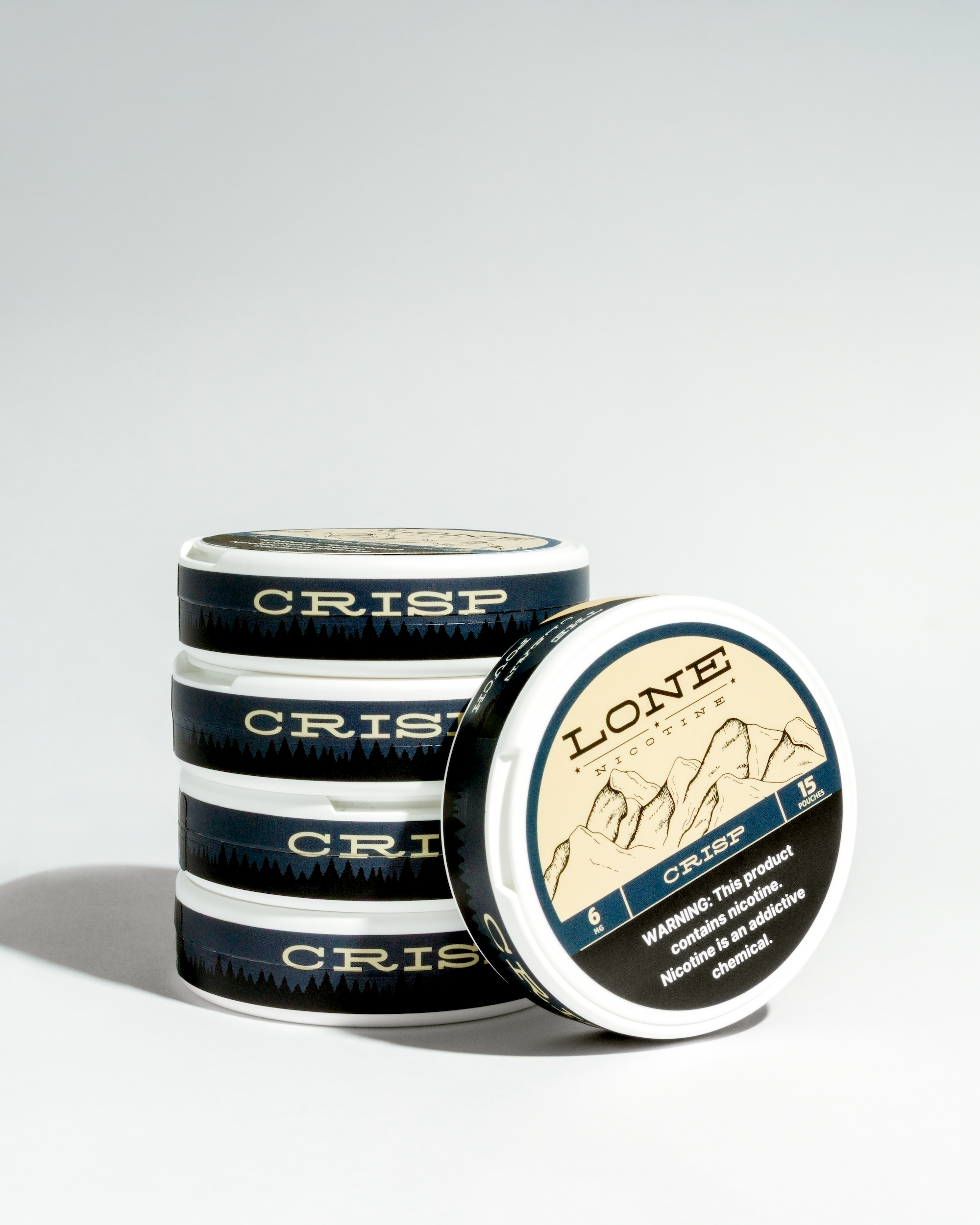 Lone Pouches - Crisp - 5 Pack