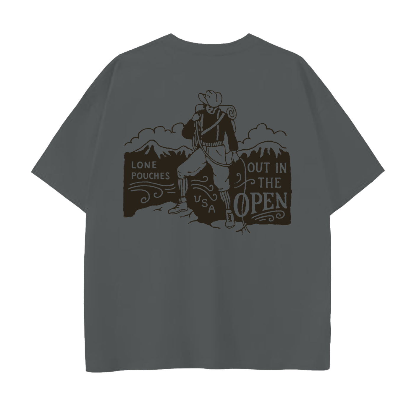 Lone Climber Cotton T-Shirt
