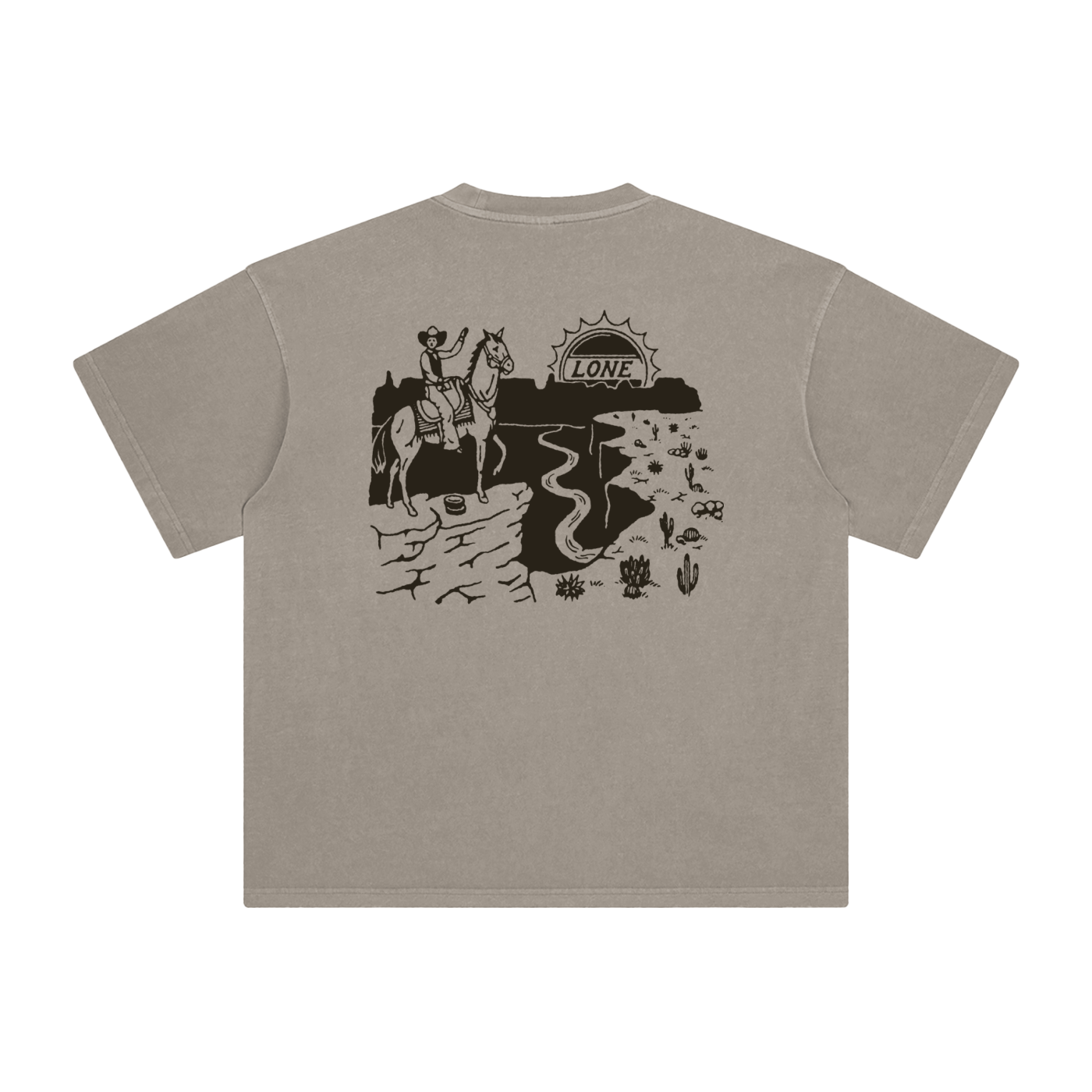 Enzyme Washed T-Shirt