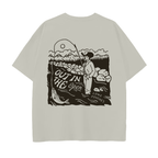 Lone Fishing Cotton T-Shirt