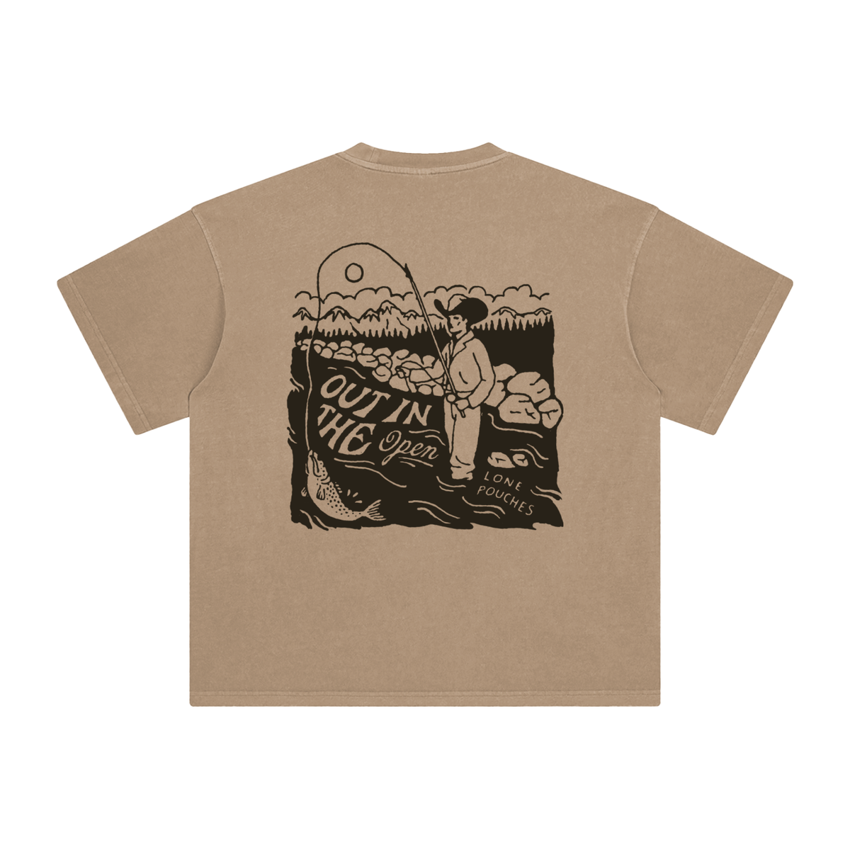 Enzyme Washed T-Shirt – Lone Pouches