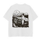 Lone Fishing Cotton T-Shirt