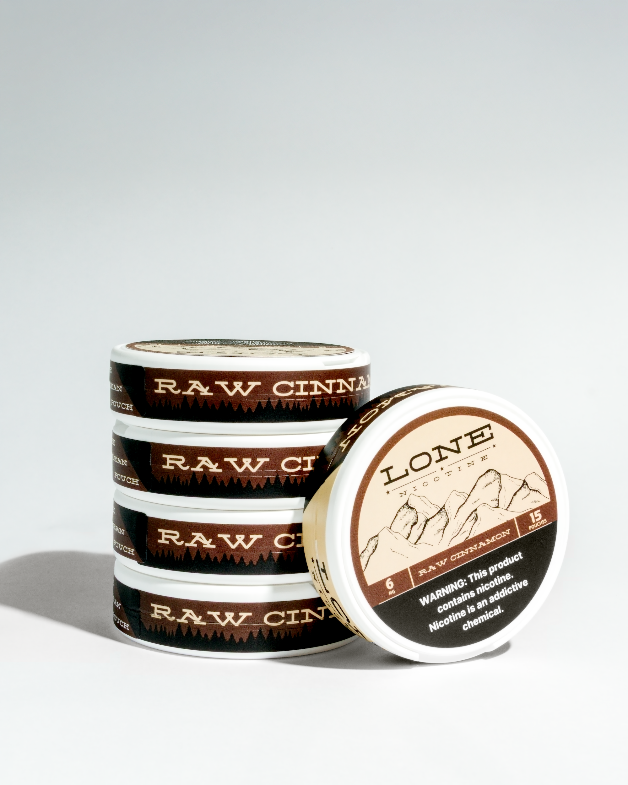 Lone Pouches - Raw Cinnamon - 5 Pack