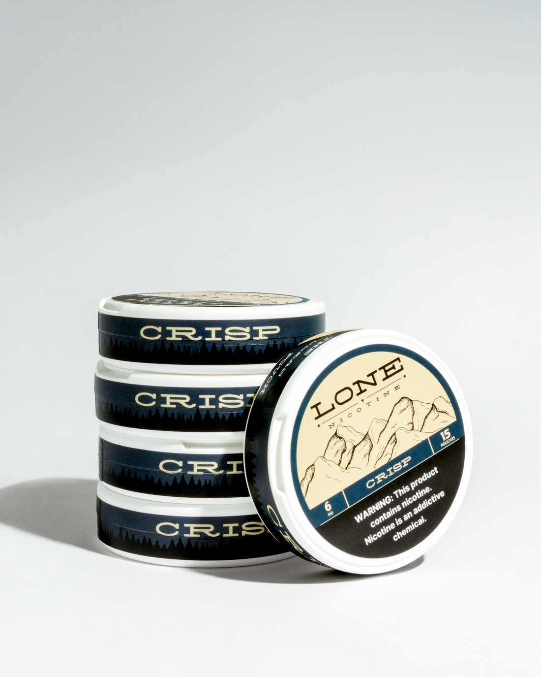 Lone Pouches - Crisp Menthol - 5 Pack
