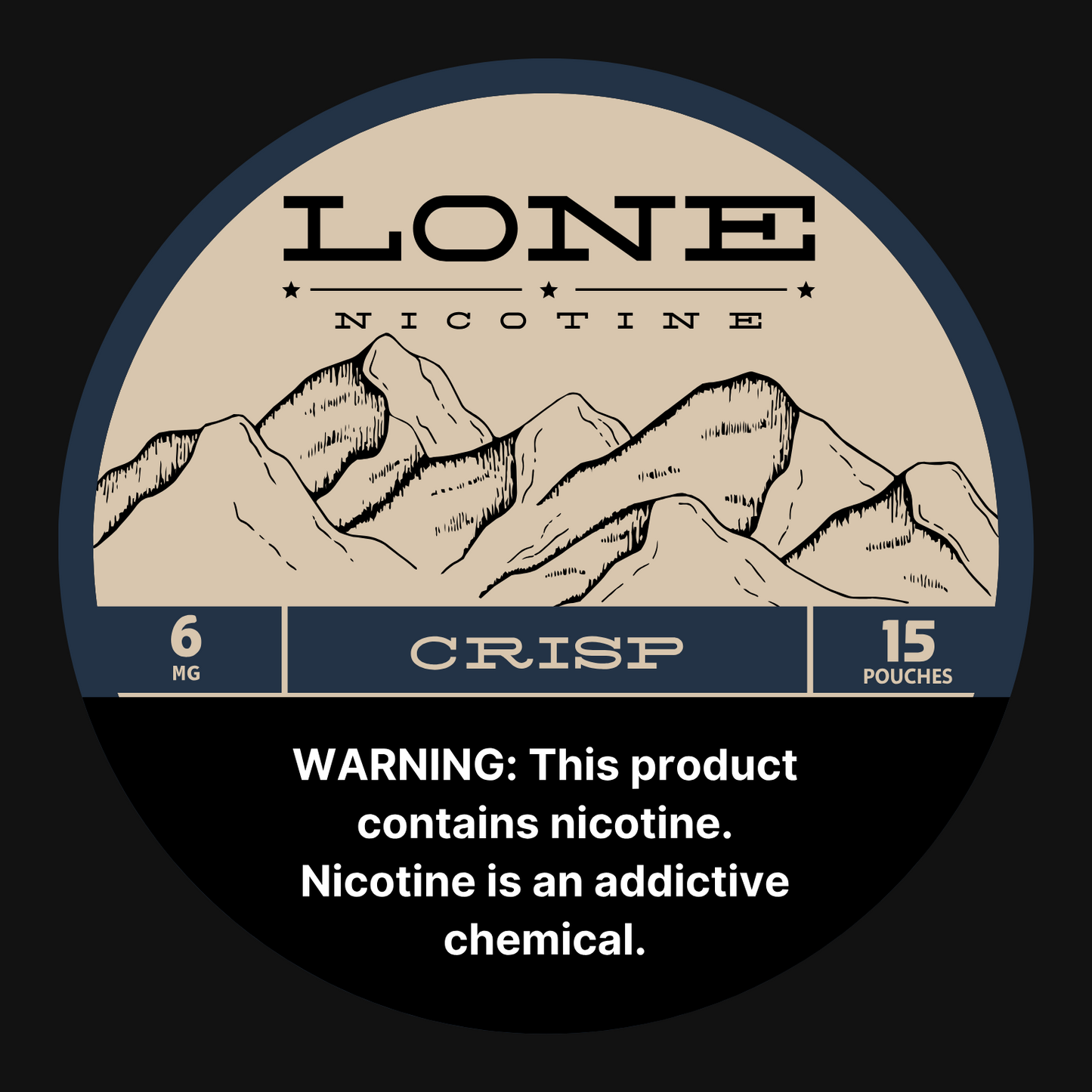 Lone Pouches - Crisp - 5 Pack