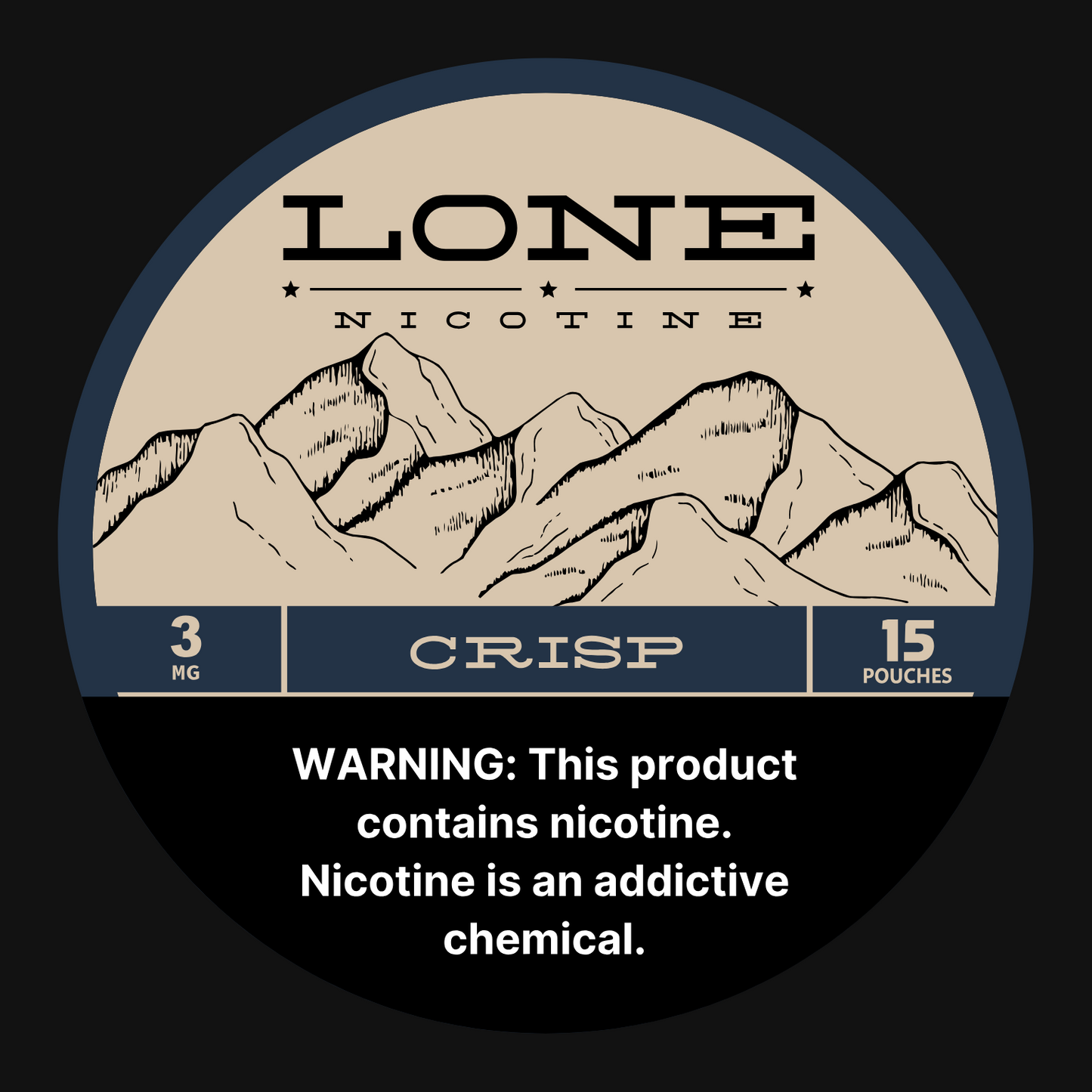 Lone Pouches - Crisp - 5 Pack