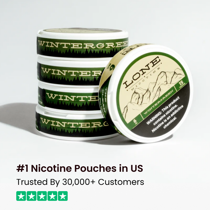 Lone Pouches - Wintergreen - 5 Pack