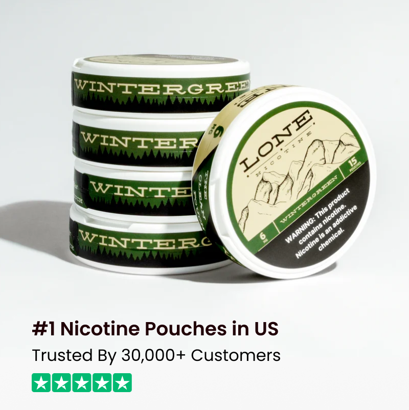 Lone Pouches - Wintergreen - 5 Pack