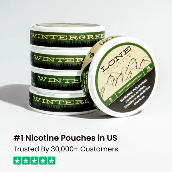 Lone Pouches - Wintergreen - 5 Pack
