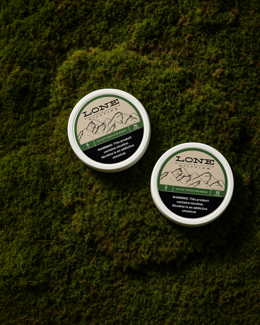 Lone Pouches - Wintergreen - 5 Pack