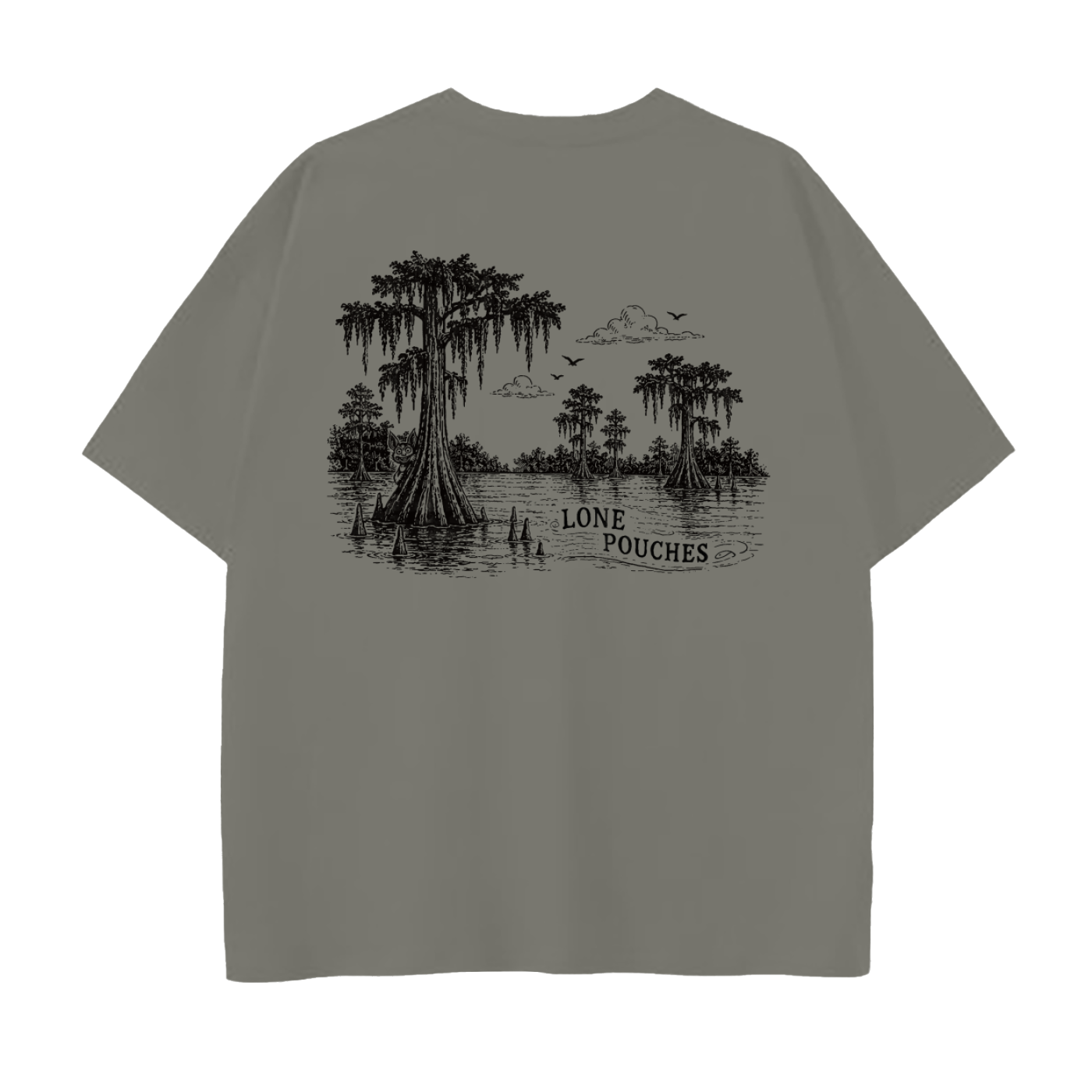 Lone Cypress Cotton T-Shirt