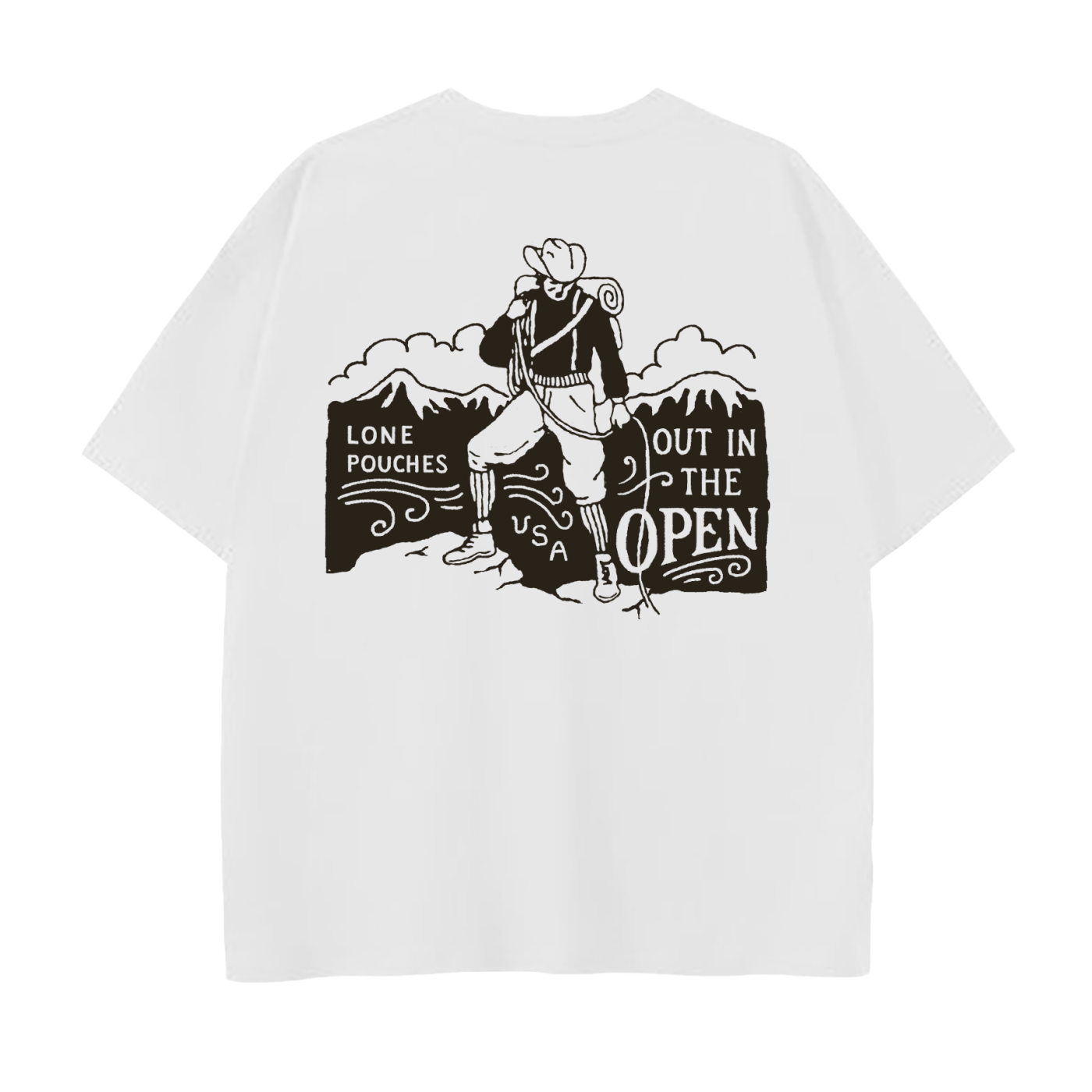 Lone Climber Cotton T-Shirt