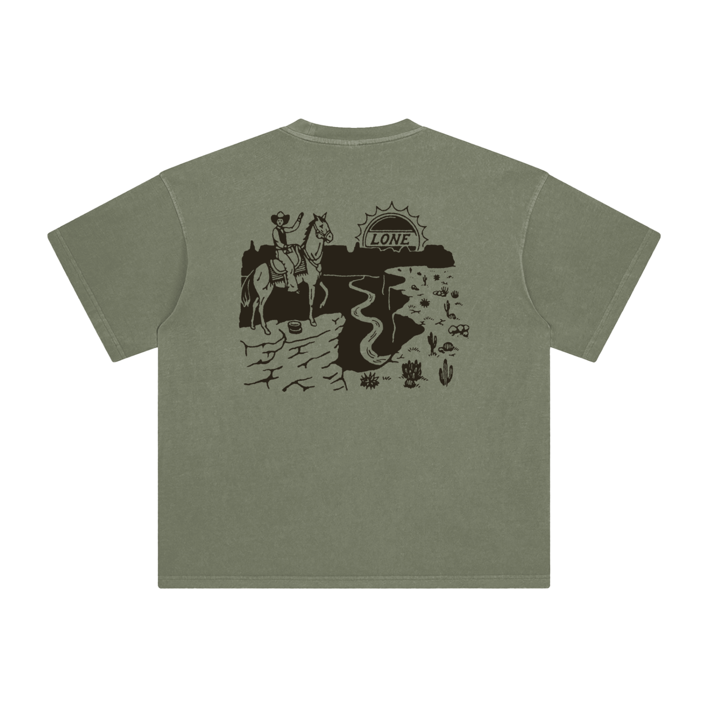 Enzyme Washed T-Shirt