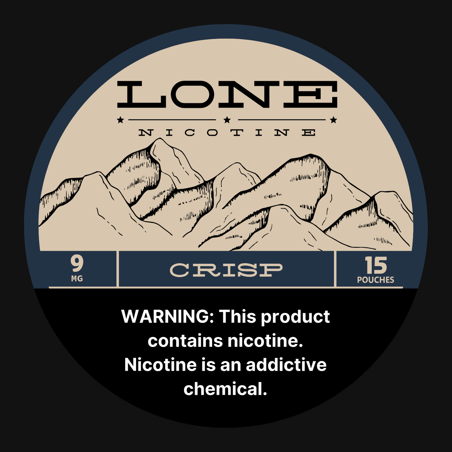 Lone Pouches - Crisp - 5 Pack