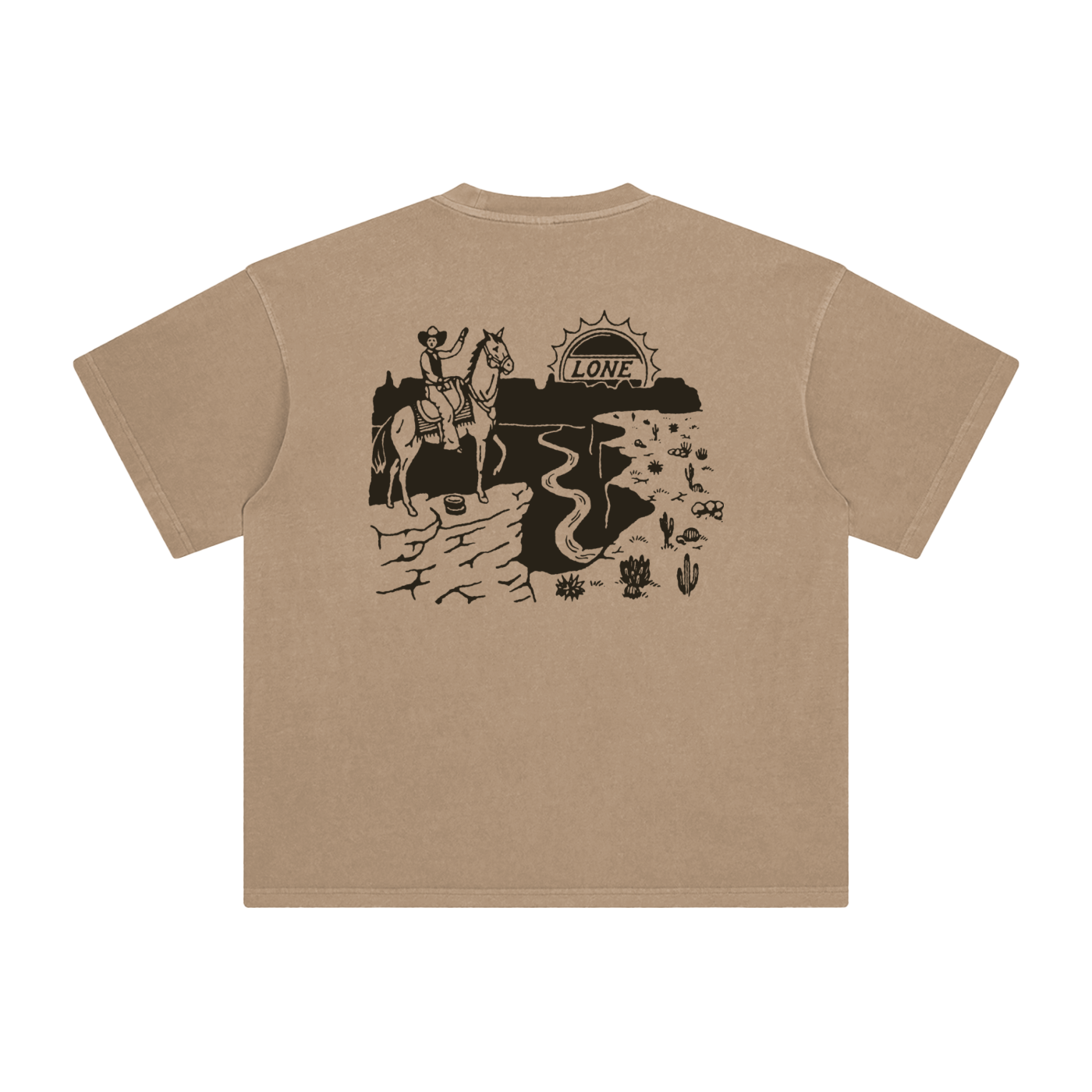 Enzyme Washed T-Shirt