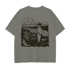 Lone Fishing Cotton T-Shirt