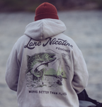 Lone Fly-Fishing Washed Oversize Hoodie